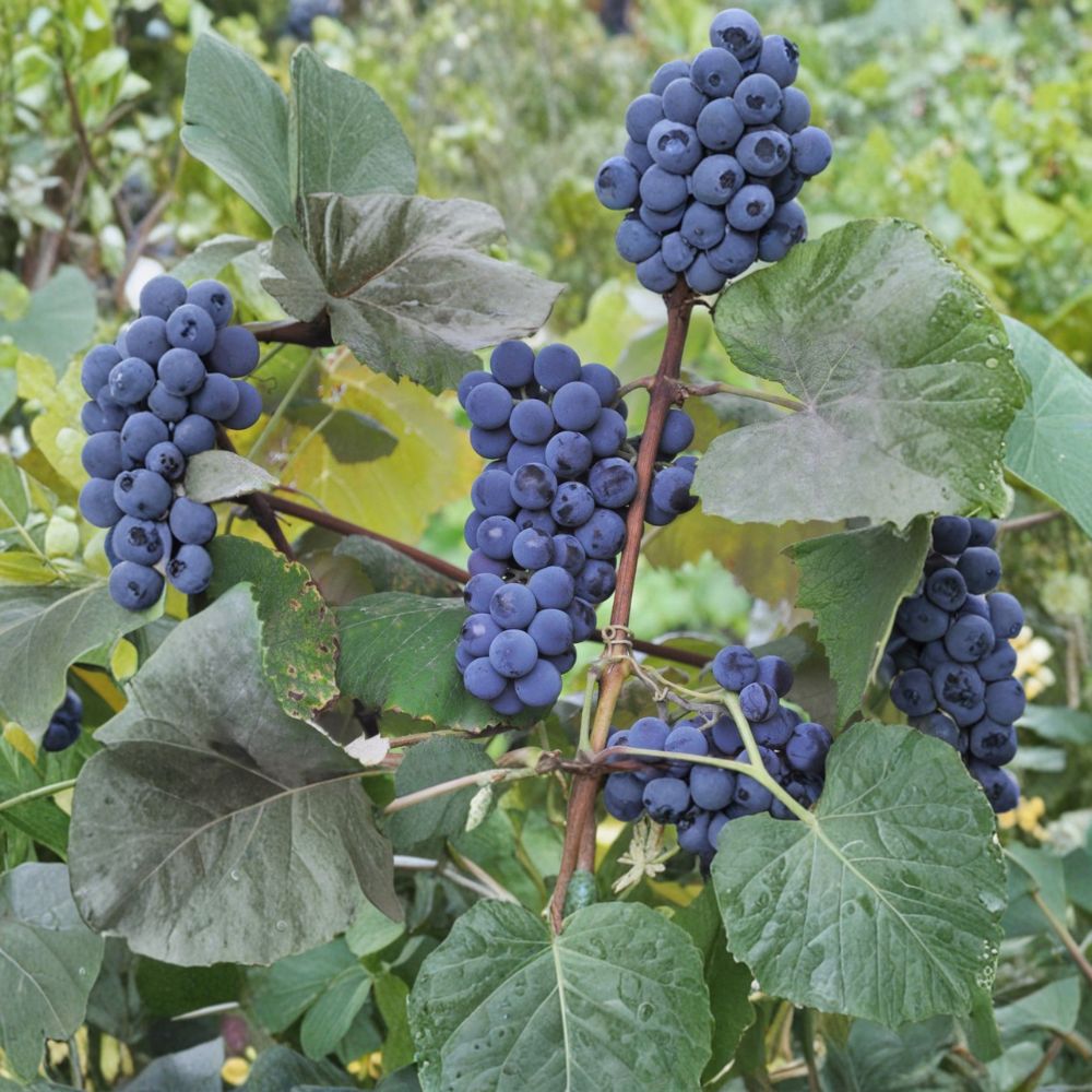 6 Concord Grape Cuttings – Vitis labrusca Live Propagation, Table & Juice Grape Variety, Easy Home Growing, US Seller