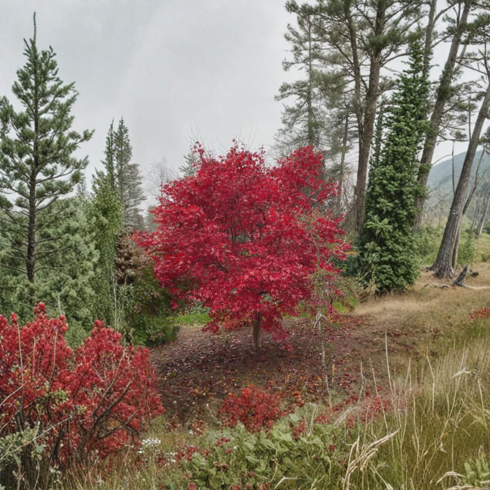 Acer palmatum ‘Emperor 1’ Red Emperor Japanese Maple Tree – Upright Red Maple in #3 Container