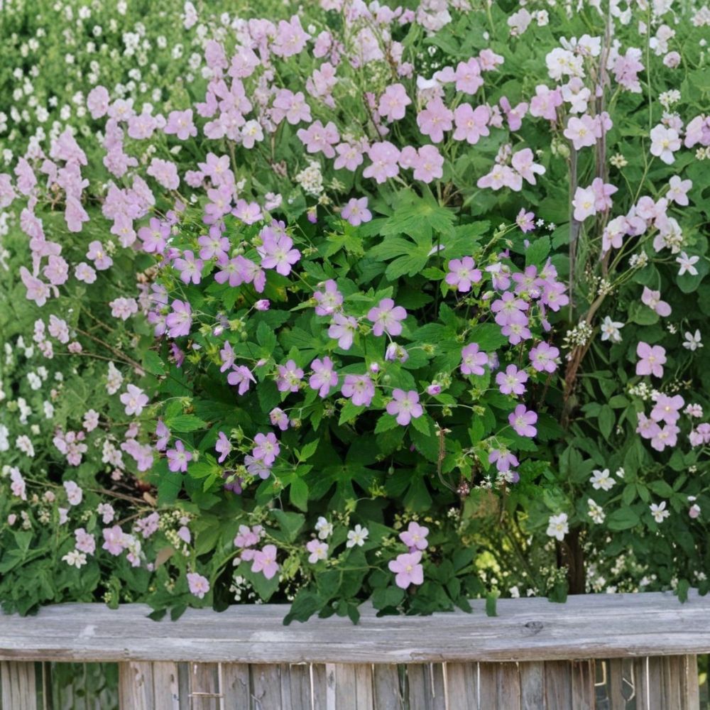 Wild Geranium Bare Roots 5 Pack – Cranesbill Geranium spp. Hardy Perennial Wildflower for Shade & Sun Gardens
