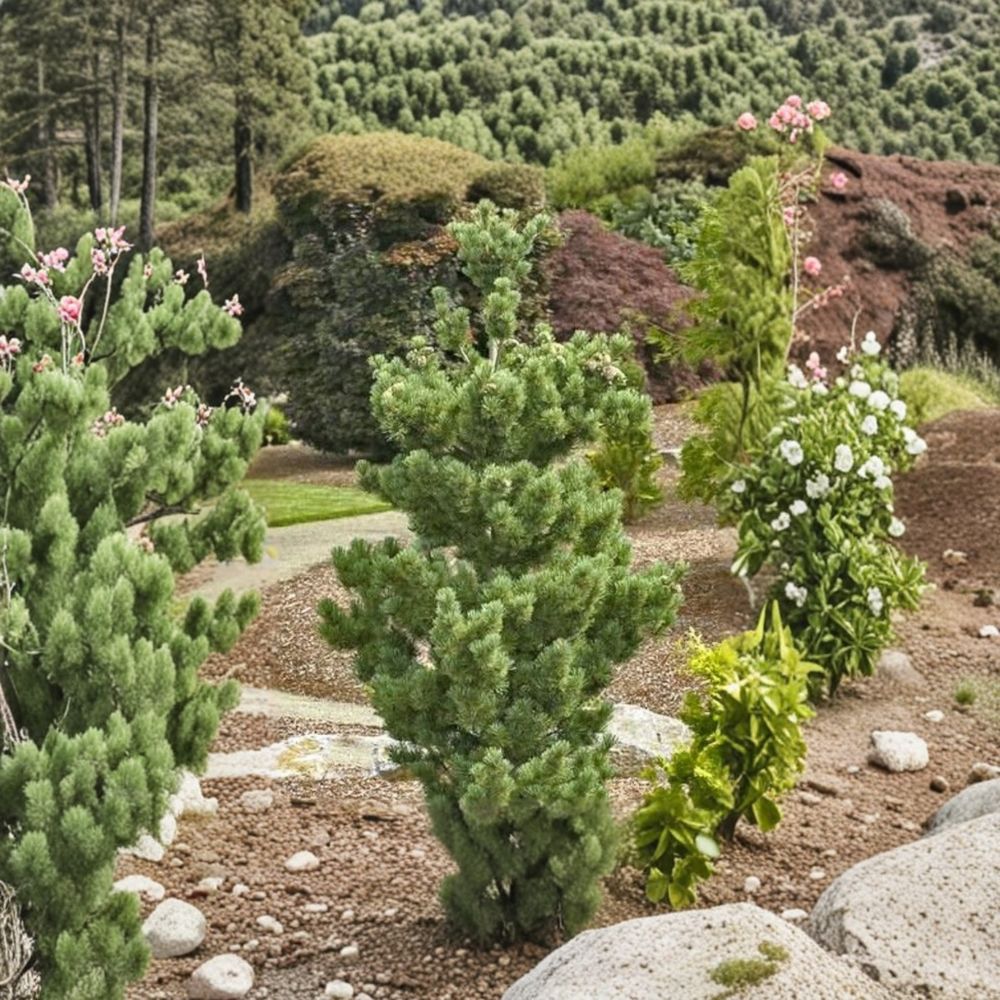 Koto Buki Japanese Black Pine – Live Evergreen Conifer in 1-Gallon Pot | Compact Pinus thunbergii for Garden & Bonsai