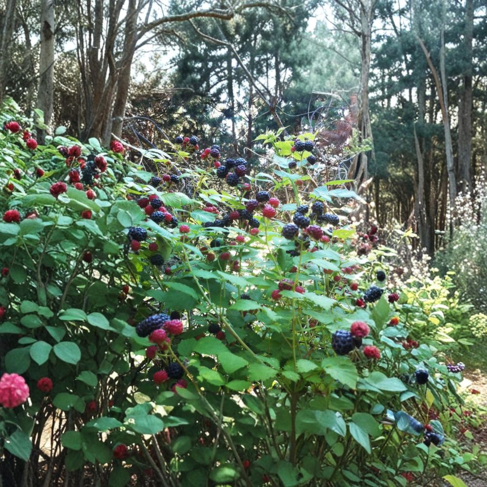 Ohio Treasure Black Raspberry Live Rooted Plant – Everbearing Sweet Black Raspberry for Zones 3-8