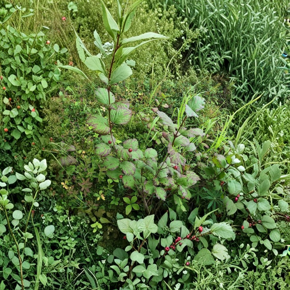 Viburnum edule Squashberry Live Cuttings Set of 5 Native Berry Shrub Propagation Friendly Wild Harvested