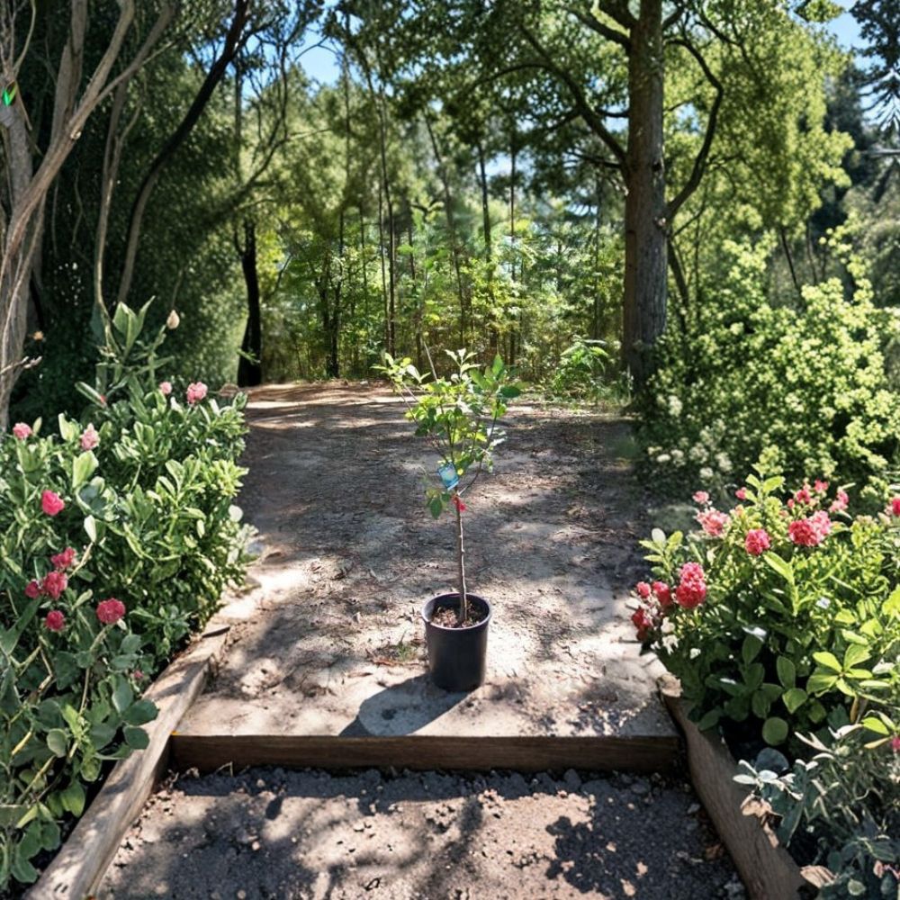 Anna Apple Tree – 4–6 Ft Live Fruit Tree | Sweet-Tart Southern Apple Variety | Early Producing | Requires Pollinator | Rooted Live Plant