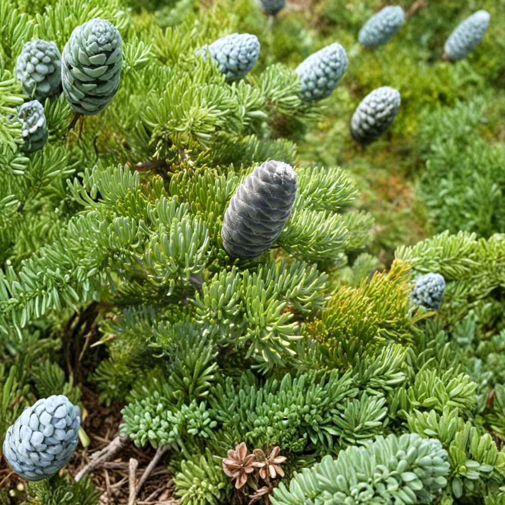 Subalpine Fir Live Evergreen Tree 10 Inch Plant in 1 Gallon Pot Abies lasiocarpa Native Mountain Fir