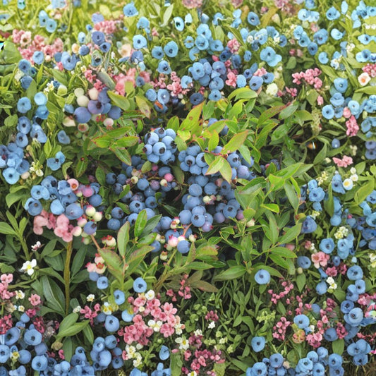 Northblue Blueberry Bush – Live Fruit Plant in 4-Inch Pot, Vaccinium Hybrid, Cold Hardy Edible Berry Shrub for Small Gardens & Containers