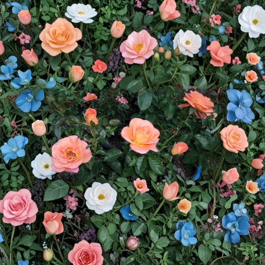 New Year Grandiflora Rose – Live Bush Plant in 1 Gallon Pot, Rooted Flowering Shrub for Garden & Landscape, Easy to Grow Rosaceae