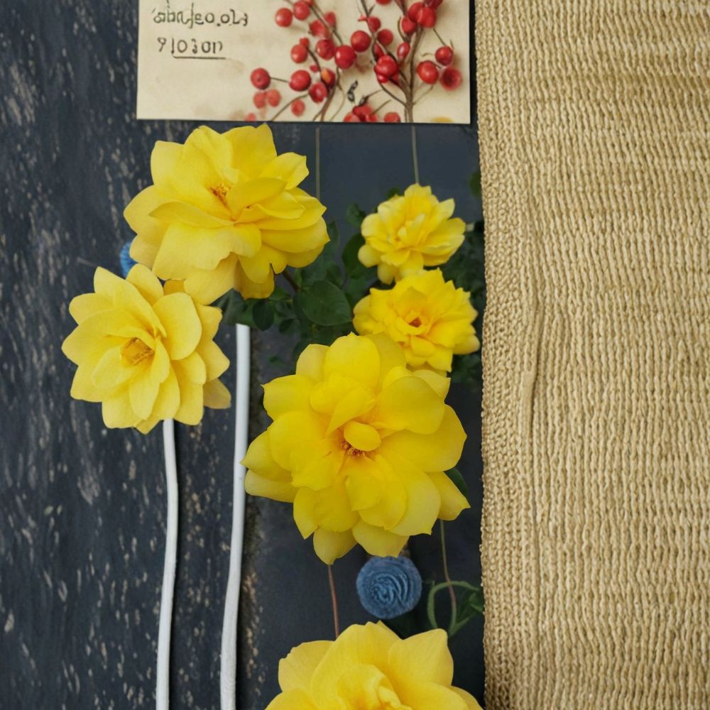 Gold Glow Rose – Live Bush Plant, 2 Gallon, Hybrid Tea Rose, Vibrant Yellow Flower, Ready for Planting, Garden & Landscape Friendly