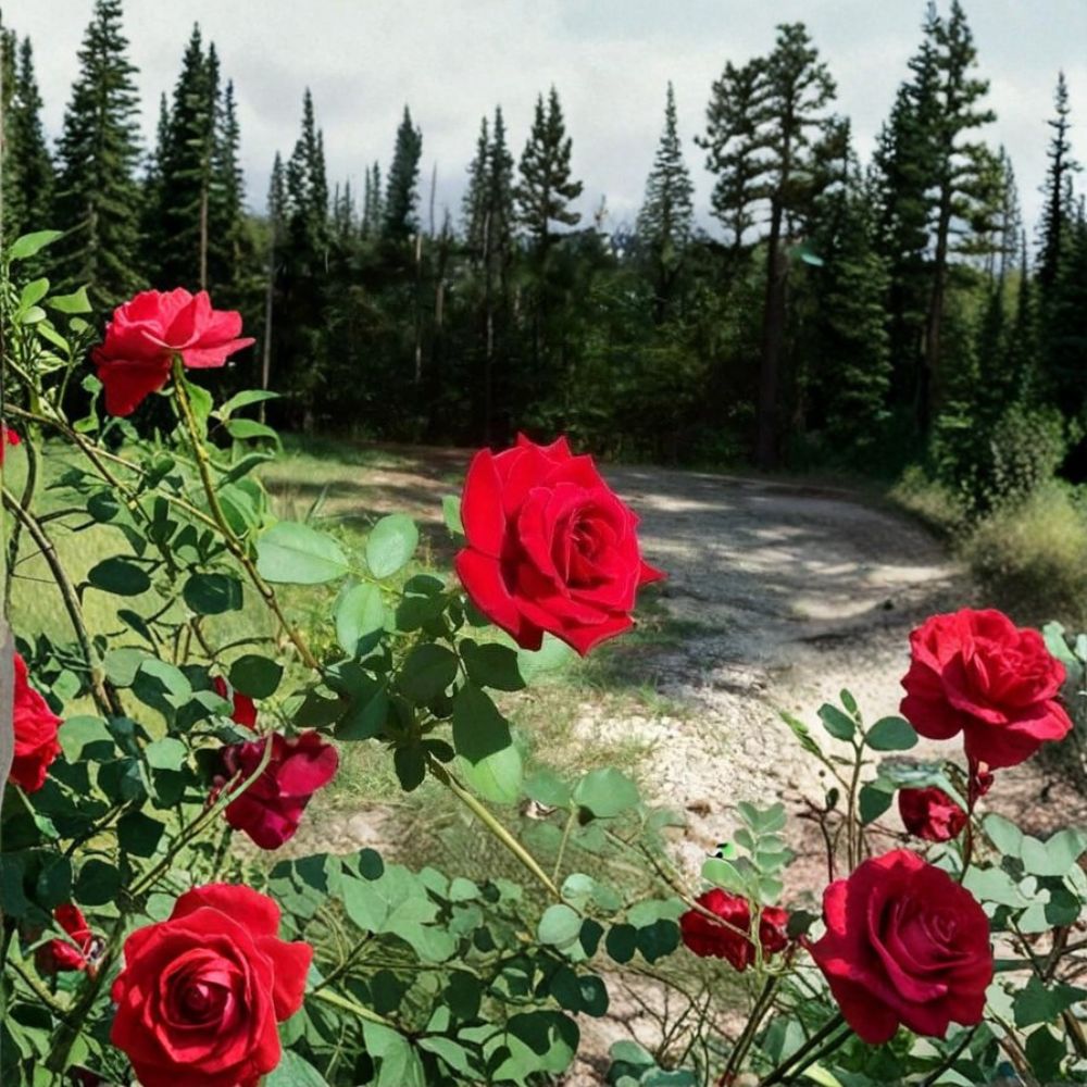 Climbing Don Juan Rose – Rosa hybrida Live Plant, Fragrant Red Climbing Rose, 5 Gallon, Garden & Trellis Friendly