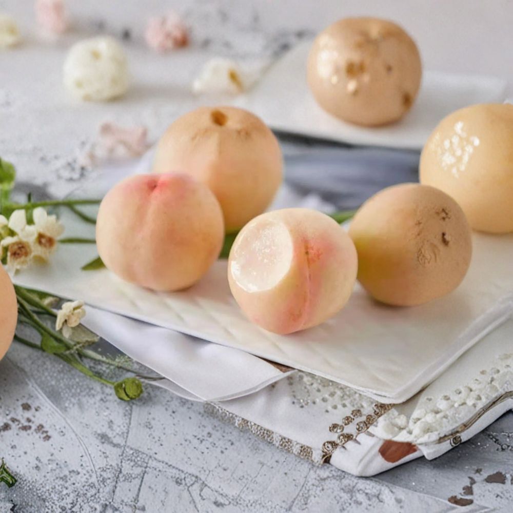 Fenghua Yulu Honey Peach Tree – Live Prunus persica Plant | Sweet Juicy Chinese Honey Peach Tree | Fruit Tree for Garden
