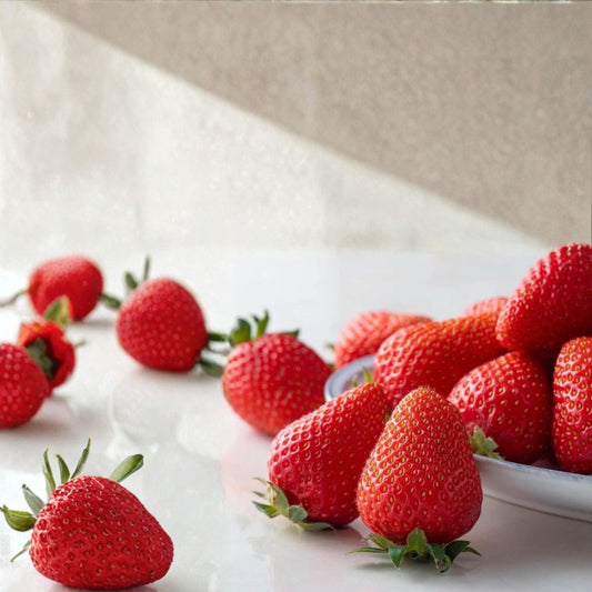 Kaorino Strawberry Plants – 5 Pack Bare Root Fragaria × ananassa Japanese Sweet Aromatic Fruit