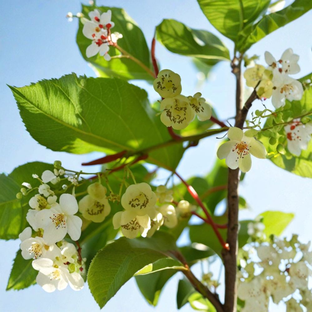 Clark Male Kiwi Pollinator Plant – Live Rooted Hardy Vine for Zones 4-8 | Male Pollinator Kiwi (Actinidia arguta)