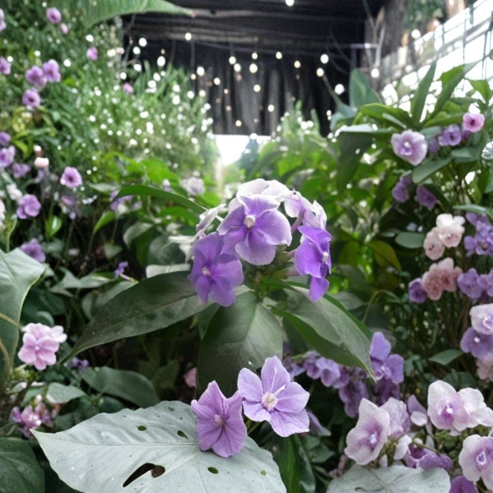 Purple Jasmine Seeds – Rare Flowering Vine or Shrub with Fragrant Purple Blooms, Exotic Garden & Container Plant (Jasminum polyanthum)