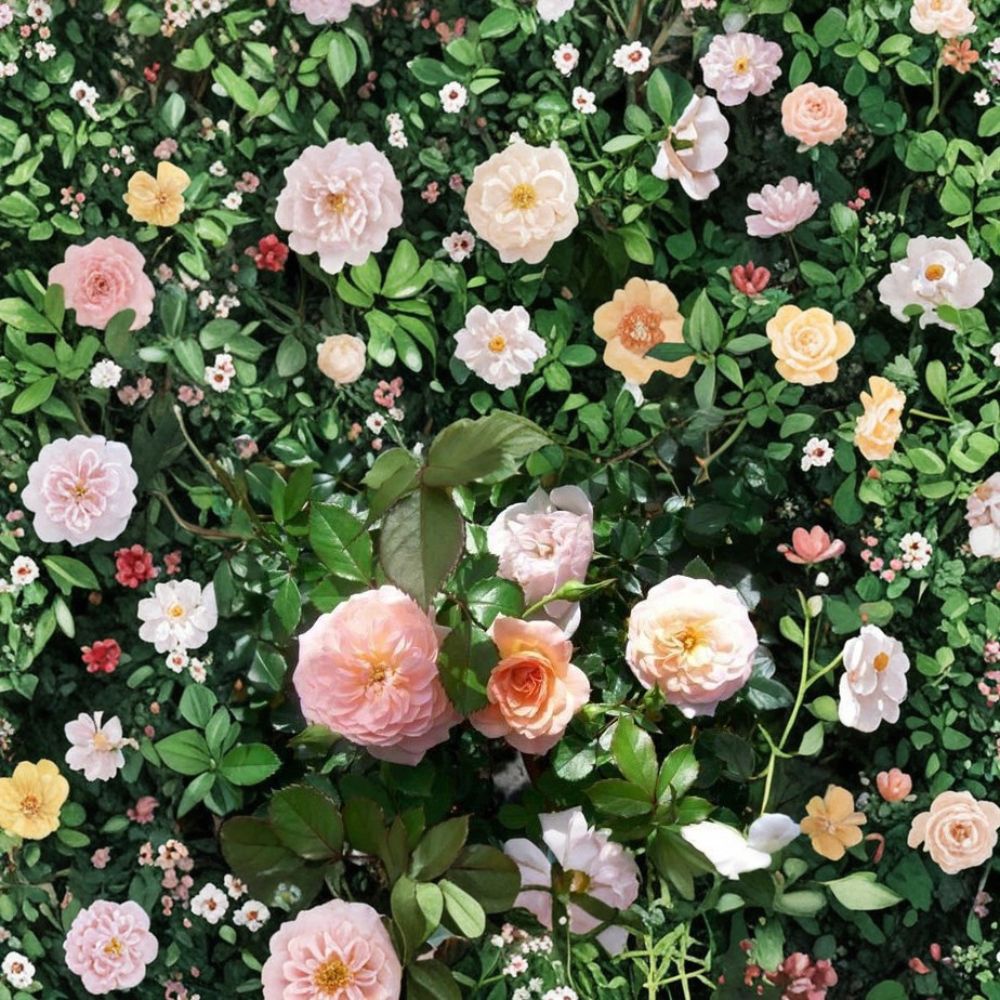 Apricot Drift Rose – Rosa Hybrid Live Shrub, 5 Gallon, Disease-Resistant Groundcover, Continuous Apricot Blooms, Easy Care Landscape Plant