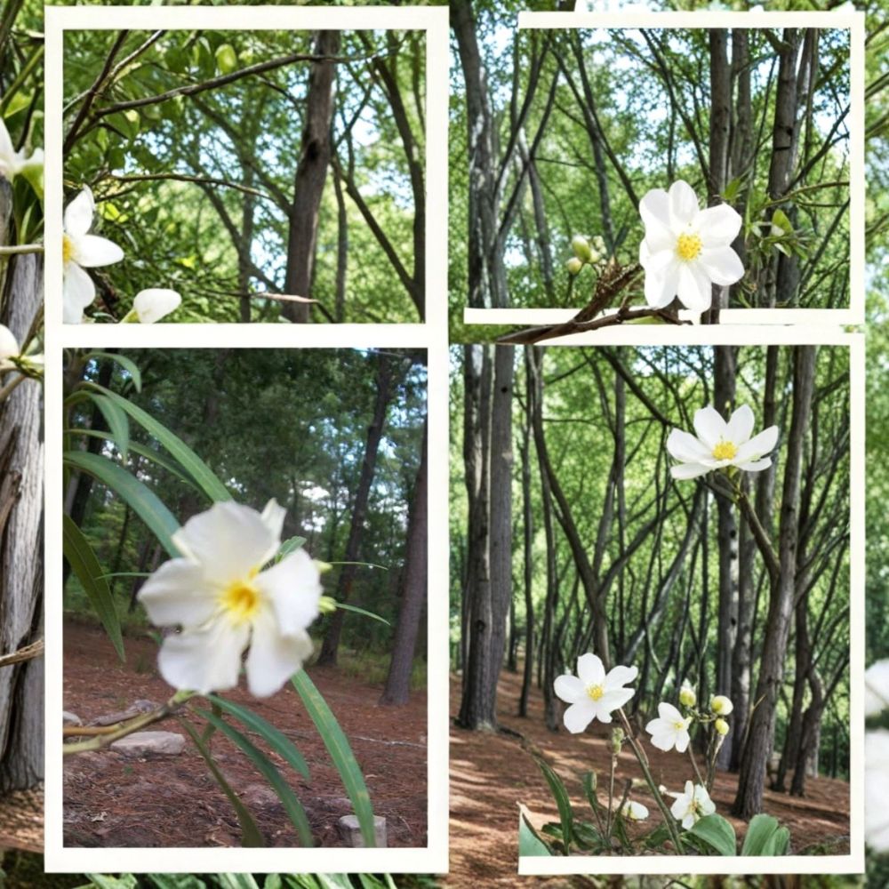 White Oleander Live Plant – 1 Gallon Shrub with White Flowers, Evergreen, Heat Tolerant, Nerium oleander Landscape Plant