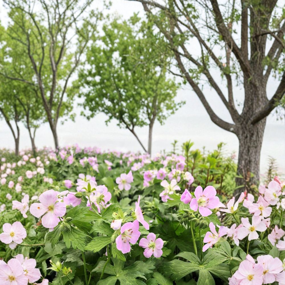 Beth Chatto Geranium Seeds – 25+ Pelargonium Flower Seeds for Garden & Patio Bright Blooms, Easy to Grow, Vibrant Outdoor Flowers