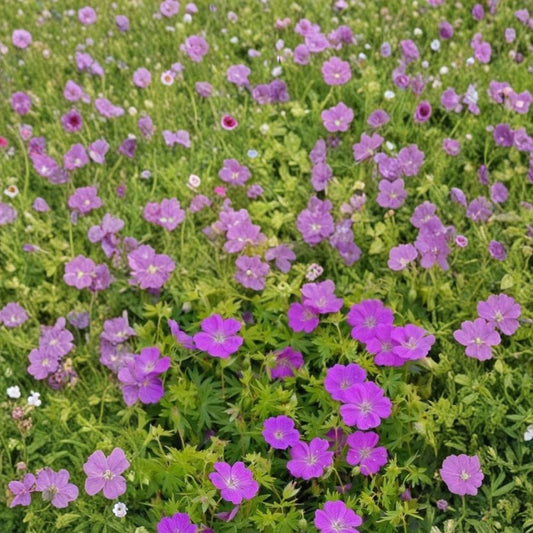 New Hampshire Purple Geranium Seeds – 25+ Premium Flower Seeds for Vibrant Purple Blooms, Patio & Balcony Gardening