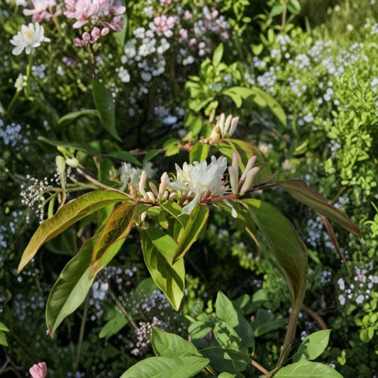 Lonicera Fragrantissima Seeds – Winter Honeysuckle, Fragrant Early Bloom Shrub, Cold Hardy Garden Plant, 25 Seeds