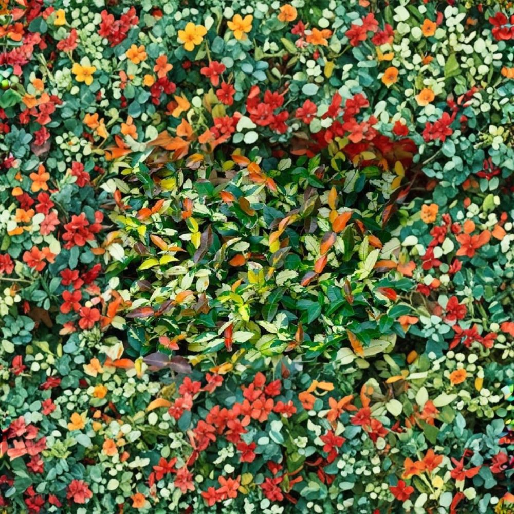 Asiatic Jasmine ‘Ogon Nishiki’ Live Starter Plant – Variegated Climbing Vine, Evergreen Groundcover, Fragrant, Trachelospermum asiaticum