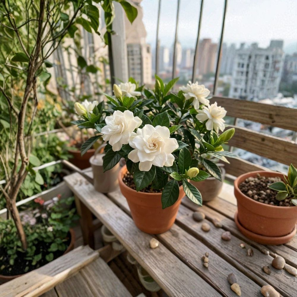 Cape Jasmine Seeds – Gardenia jasminoides, Fragrant White Flowers, Ornamental Shrub, Outdoor Garden & Balcony Plant, 50 Seeds