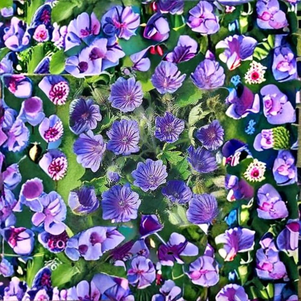 Geranium bohemicum Orchid Blue Perennial Flower Seeds – 1,000 Blue Flowers with Purple Veins, Hardy Cranesbill, Pollinator Friendly, Easy to Grow