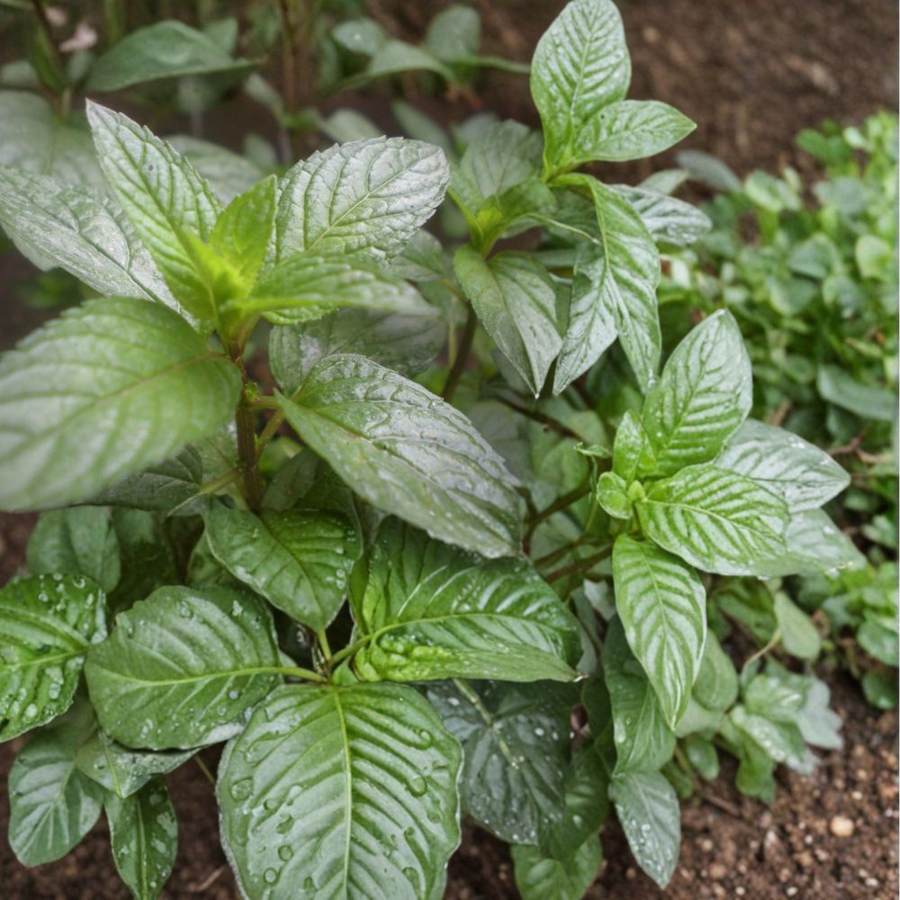 Peppermint Mint Unrooted Cuttings – Mentha × piperita Organic Herb Plant, Aromatic Culinary Mint, 12 Pack