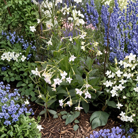 Nicotiana Alata Seeds – 1000 Pack | Jasmine Flowering Tobacco | Fragrant Evening Blooms | Colorful Garden Annual Seeds
