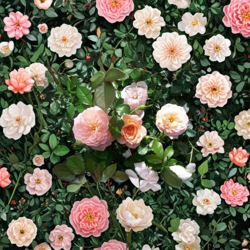Apricot Drift Rose – Rosa Groundcover Shrub 3 Gallon | Apricot Blooms | Disease Resistant Flowering Plant | Easy Care Landscape Shrub