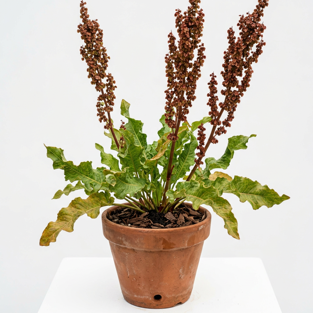 Curly Dock Live Plant - Yellow Dock - Organically Grown Rumex crispus - Edible Perennial Herb for Gardens