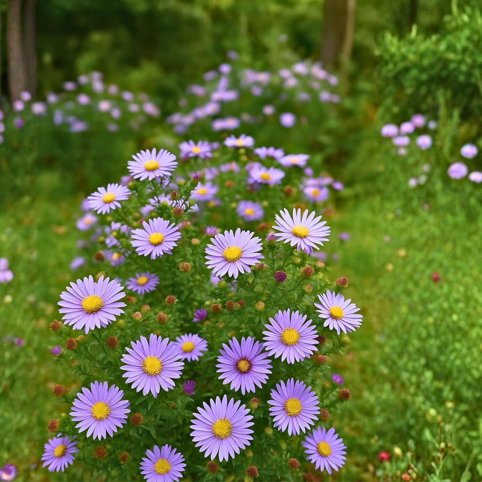 Giant California Aster Seeds Perennial Flower Seeds Bright Blooms Live Plant Cutting Bare Root Starter Plant
