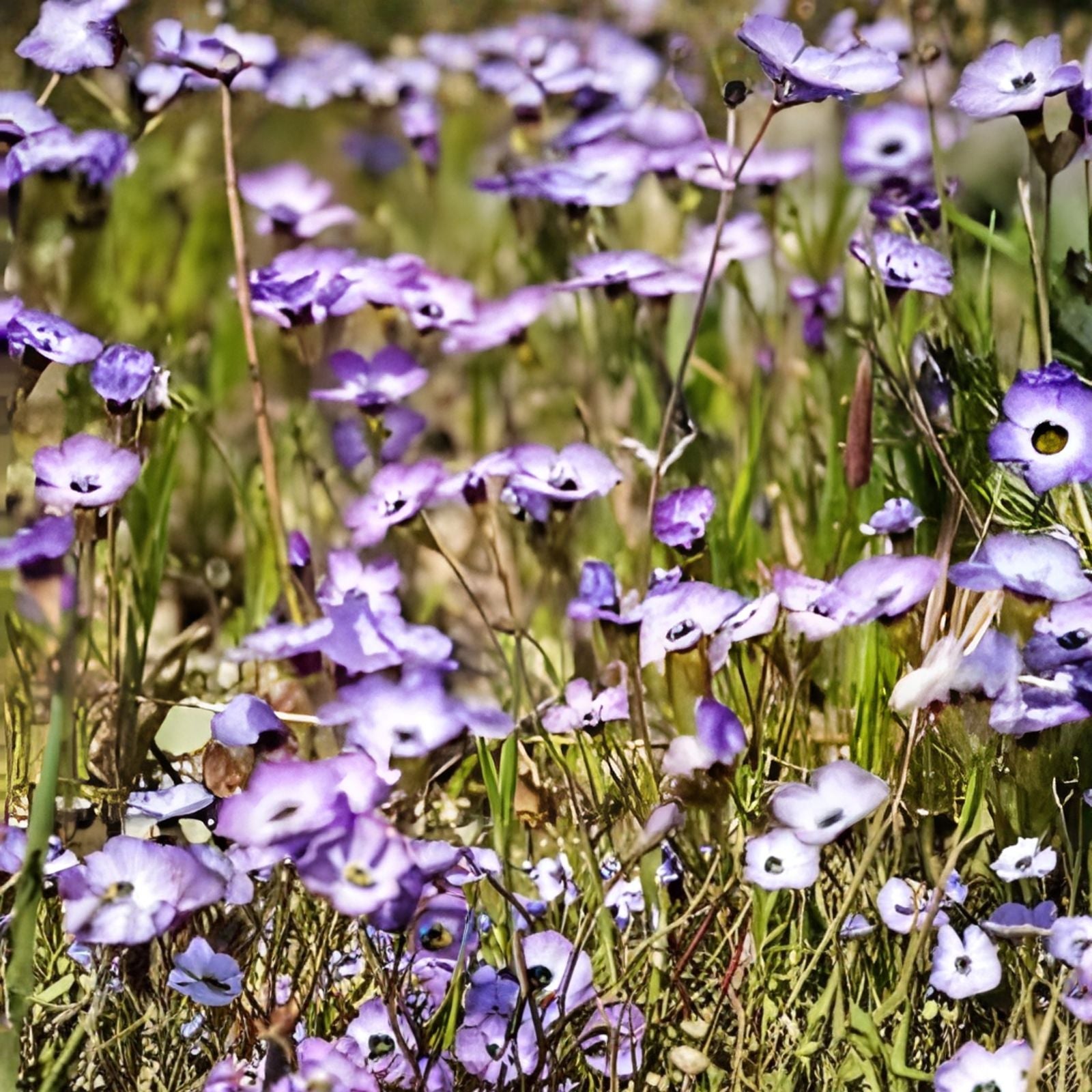 Bird's Eye Gilia Seeds 1000 Count - Lavender Wildflower Seeds for Garden, Pollinator Attractant, Gilia tricolor, Live Plant or Cutting