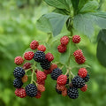 Southern Blackberry Plants 2-3ft Live Roots Thornless Rubus fruticosus Berry Bush Fast Growing Hardy Fruit Plant