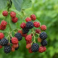 Wild Blackberry Bush Cuttings Set of 12 | Unrooted Rubus fruticosus for Home Gardens & Landscaping