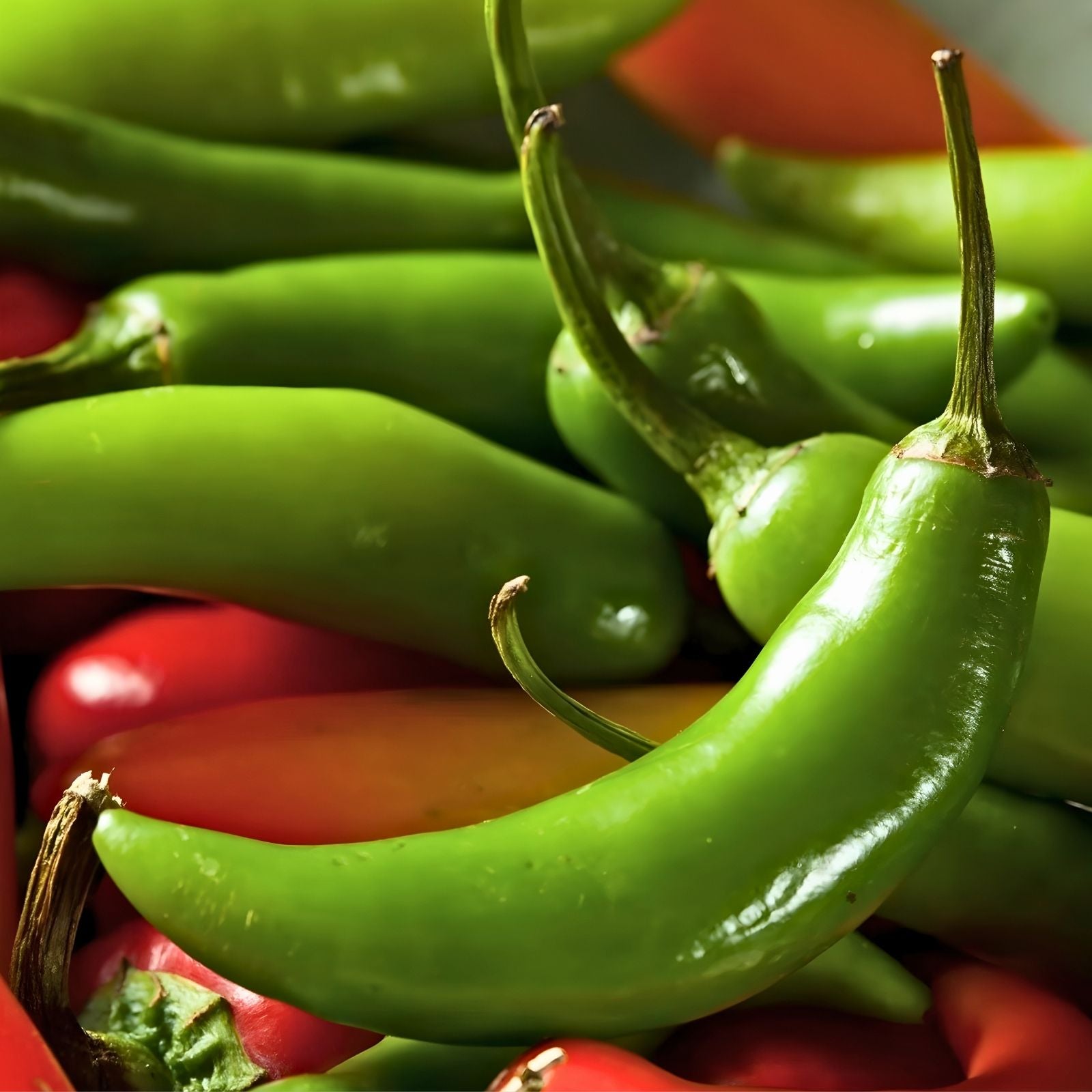Heirloom Serrano Pepper Seeds – 100 Non-GMO Capsicum annuum Hot Chile Peppers Vegetable Seeds