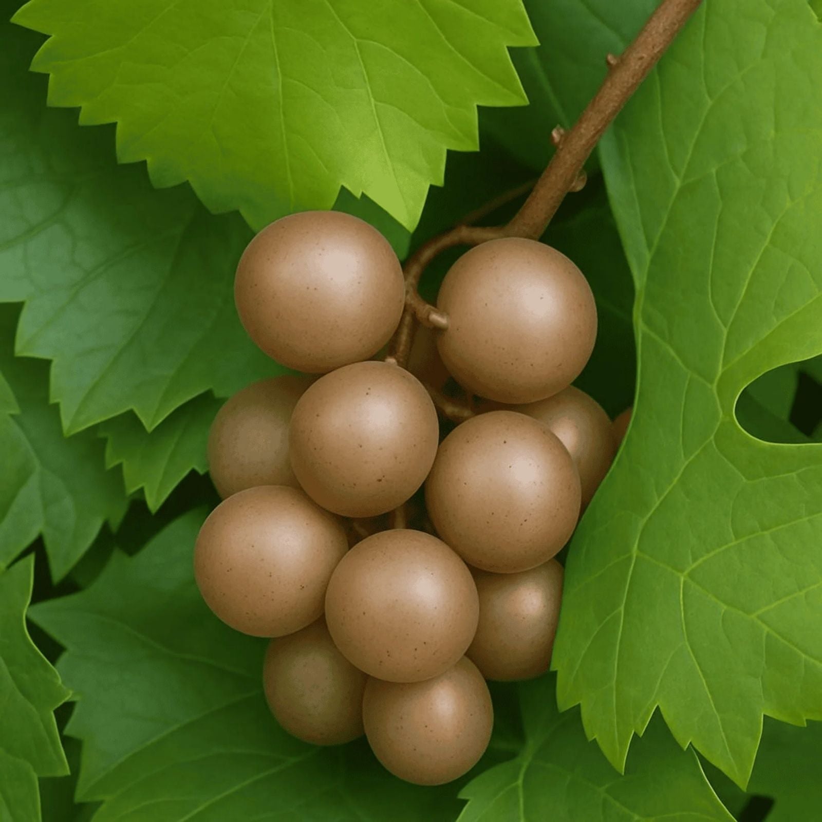 Muscadine Vine Cuttings 16 Pack Carlos Bronze Scuppernong Grape Vitis rotundifolia Live Plant Starter Bare Root
