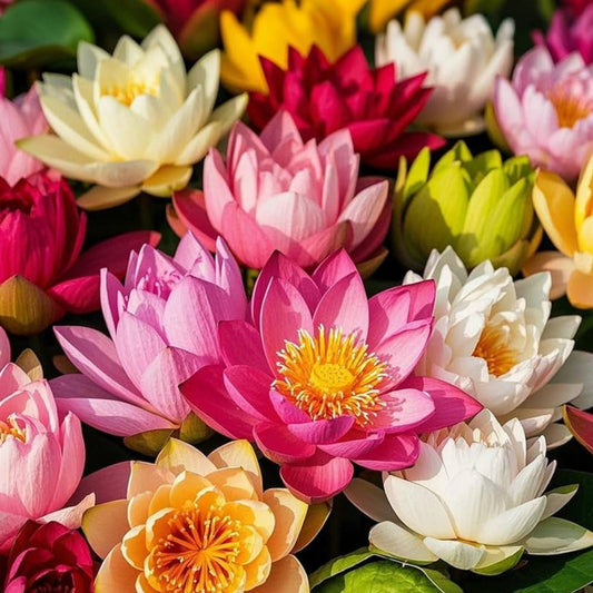Lotus Seeds for Planting - 10 Pack - Aquatic Flowering Variety - Nelumbo nucifera - Water Garden & Pond Planting Supplies
