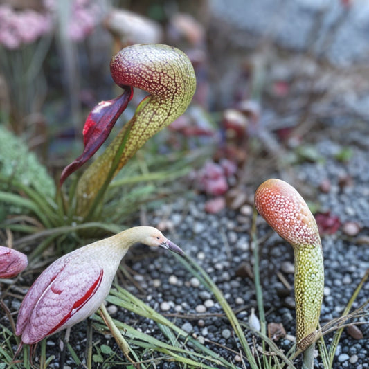 Large Cobra Lily Potted Plant Darlingtonia californica Live Carnivorous Pitcher Plant Native Garden Plant