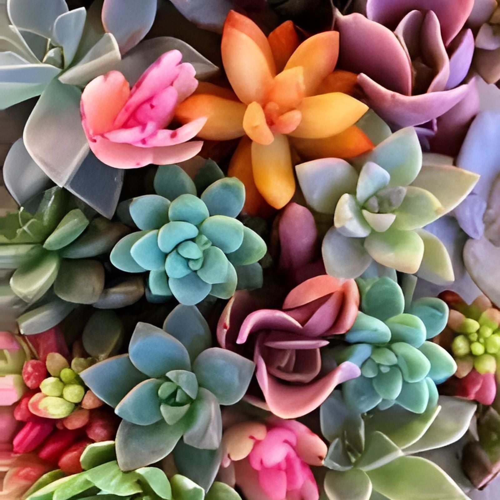 20 Assorted Succulent Cuttings Variety Pack - Live Houseplants for DIY Arrangements, Crafts, and Decor