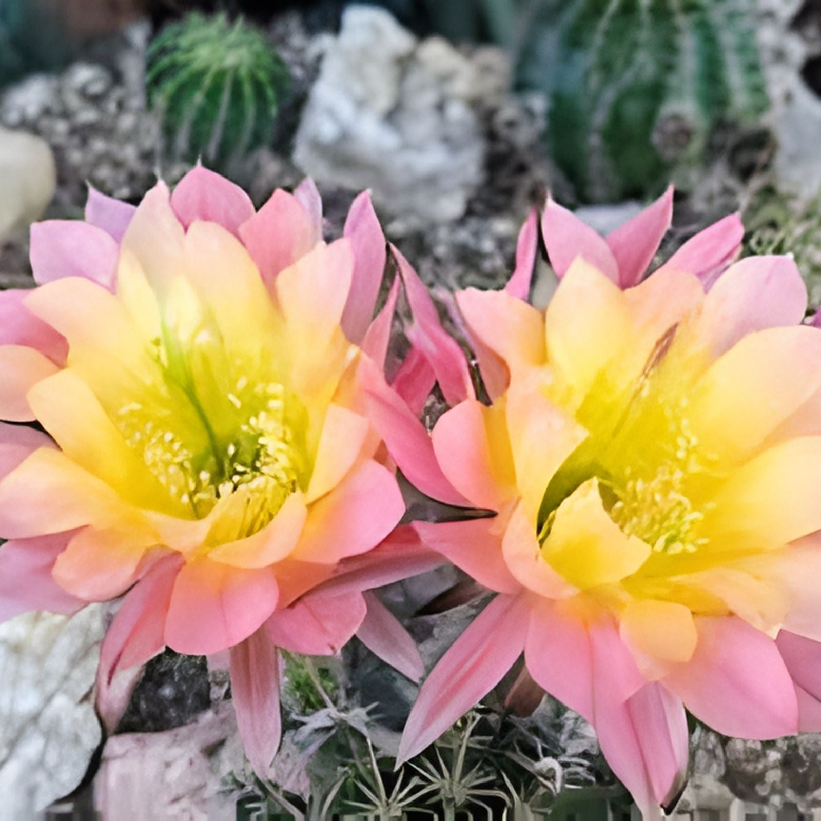 Echinopsis 'Acapulco Sunset' Cactus Cutting Succulent Plant Indoor Outdoor Decor Live Plant