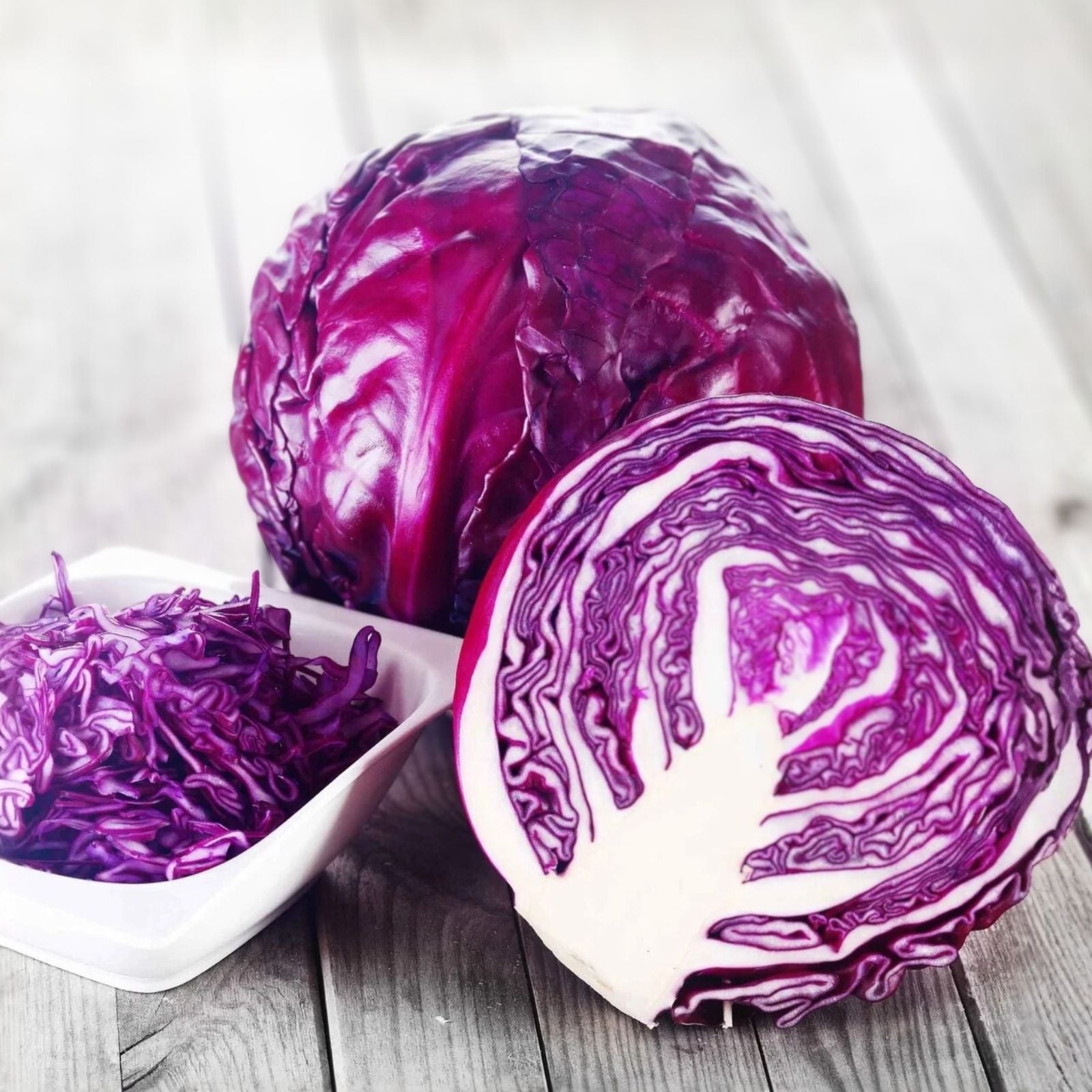 Red Acre Cabbage Seeds Heirloom Non-GMO Vegetable Garden Starter Plant Brassica oleracea 25+ Seeds
