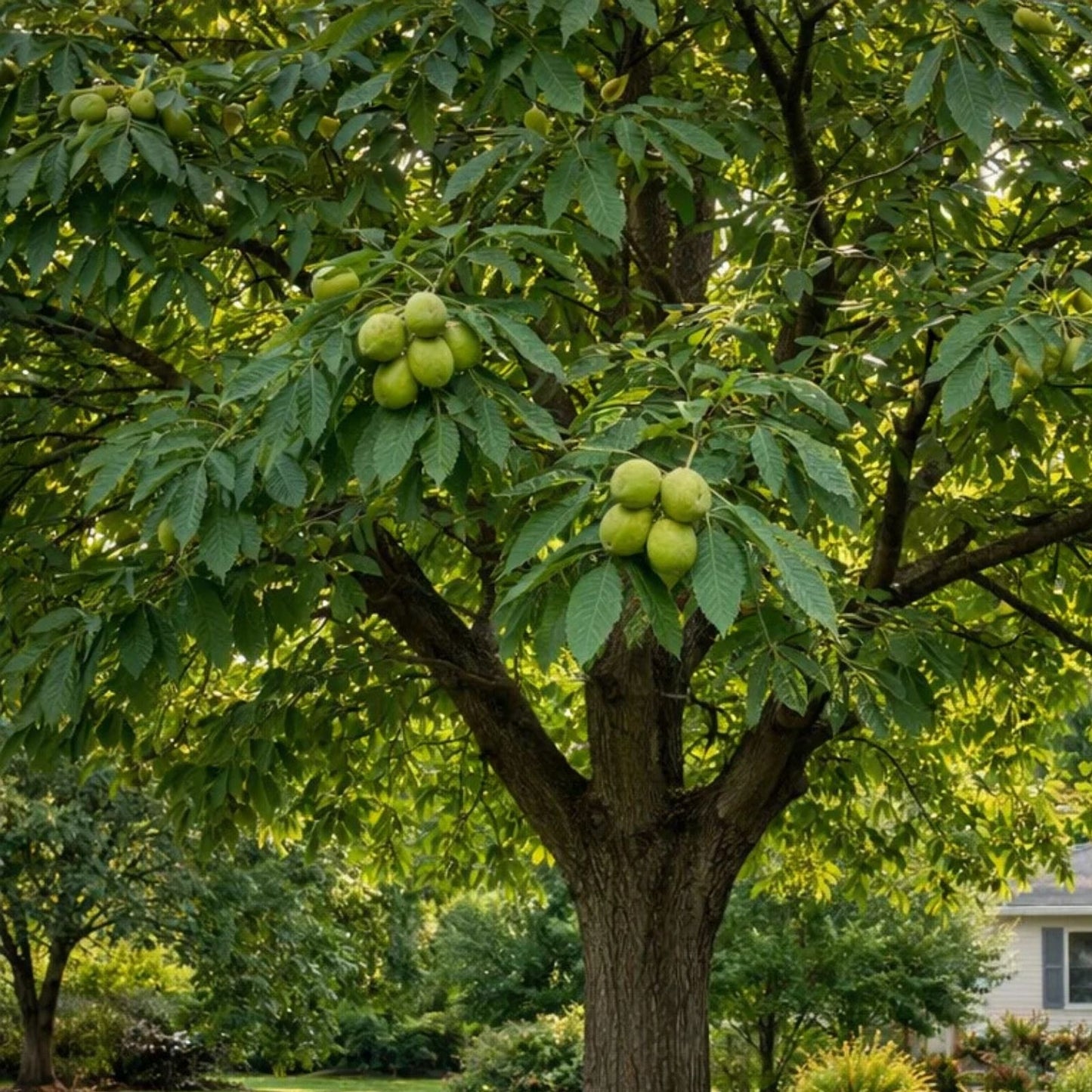 Mixed Hickory Tree Live Plant 8-12 Inches Carya Hardwood Tree for Landscaping Reforestation