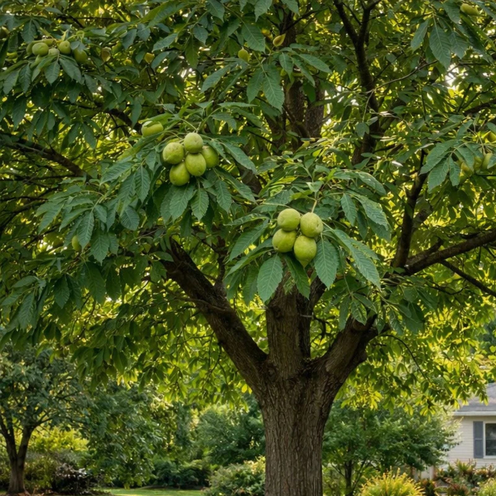 Mixed Hickory Tree Live Plant 8-12 Inches Carya Hardwood Tree for Landscaping Reforestation