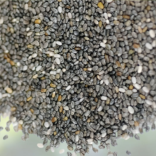 Organic Chia Seeds for Planting, Microgreens Kit, Non-GMO Salvia hispanica Garden Seeds, Healthy Superfood, Easy to Grow