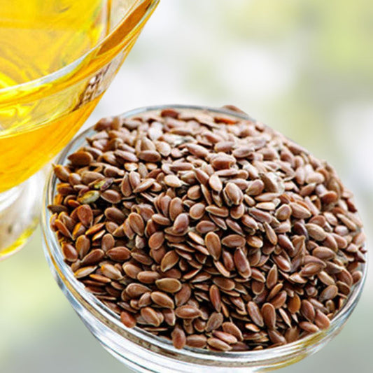 Organic Flax Seeds 2 oz Whole Omega-3 ALA Linum usitatissimum Plant-Based Superfood
