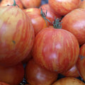 Red Zebra Tomato Seeds 20-Pack Organic Heirloom Lycopersicon esculentum Live Plant Starter Bare Root
