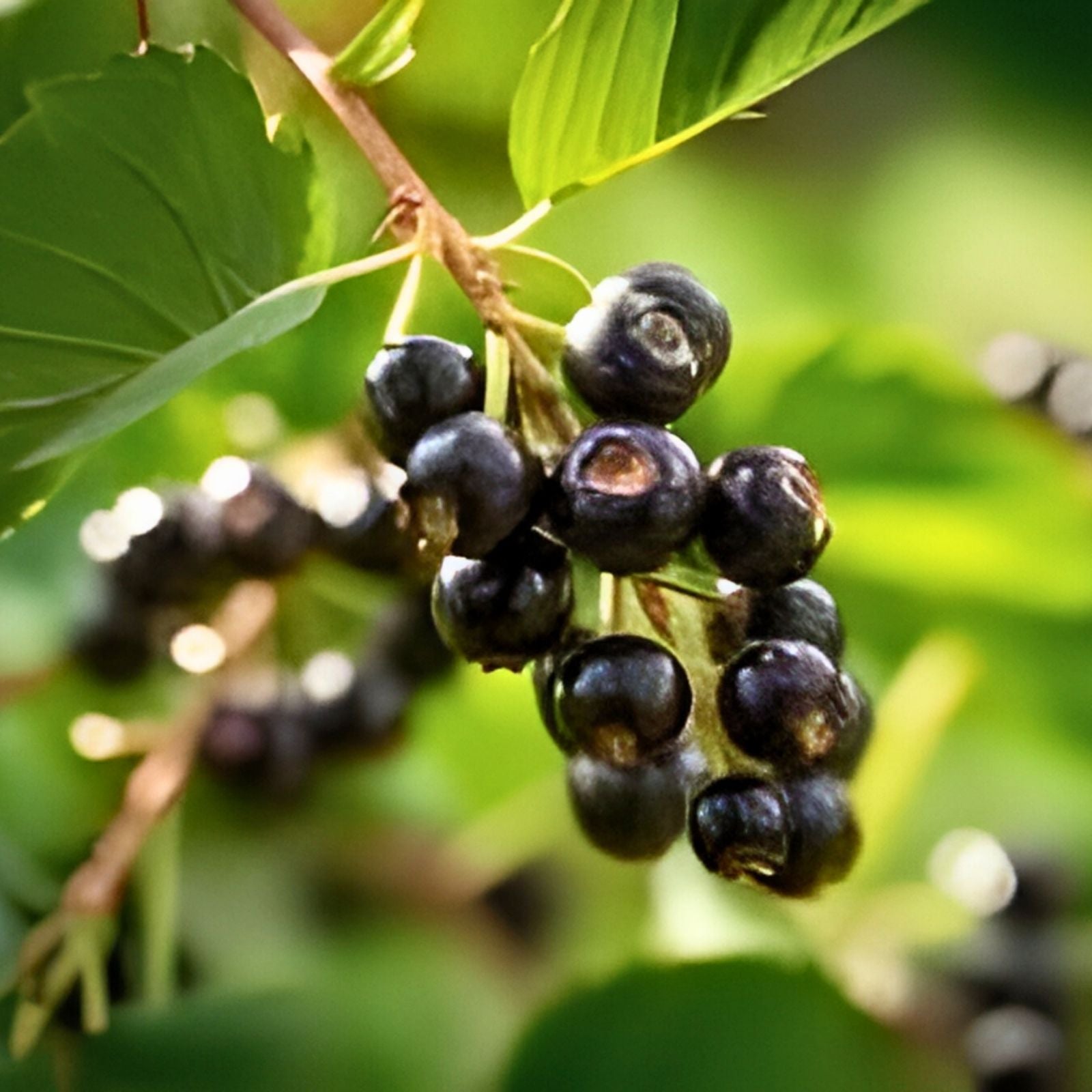 Farkleberry Tree Seedling Vaccinium arboreum Rare Edible Shrub Drought Tolerant Live Plant Zones 6-9