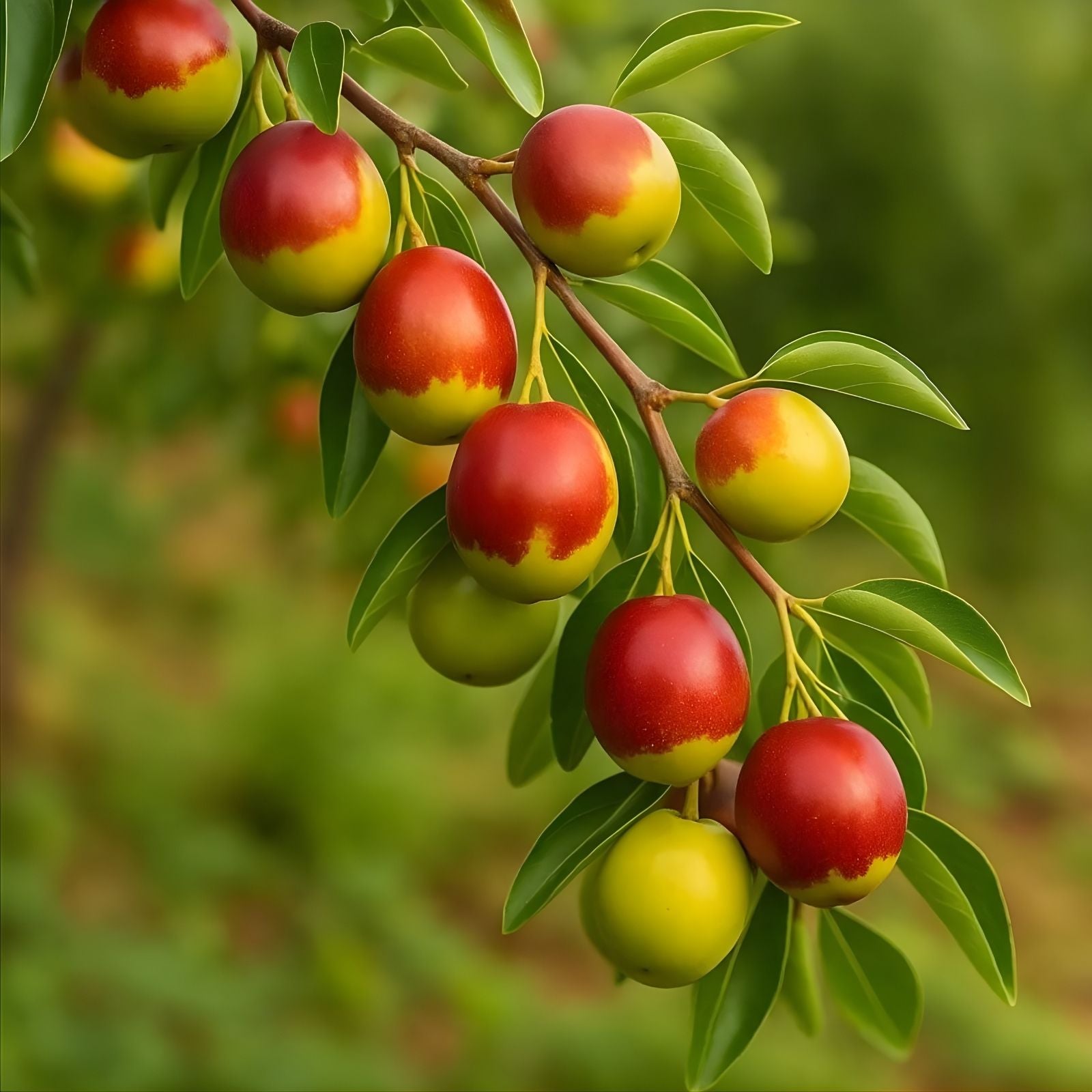 Jujube Cuttings Sherwood Variety Chinese Red Date Live Plant 10pcs Ziziphus jujuba Fruit Tree Propagation