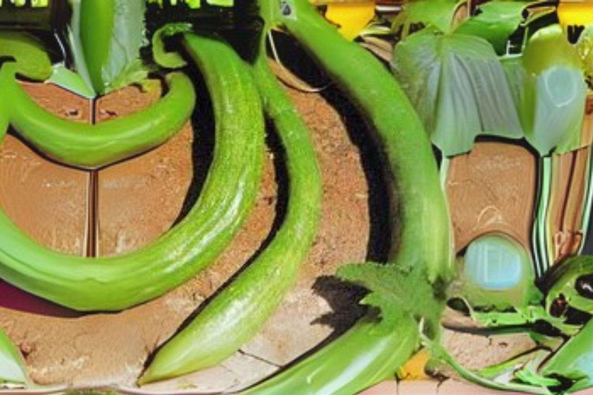 Chinese Snake Cucumber Seeds: Heirloom Variety for Salads & Stir-Fries