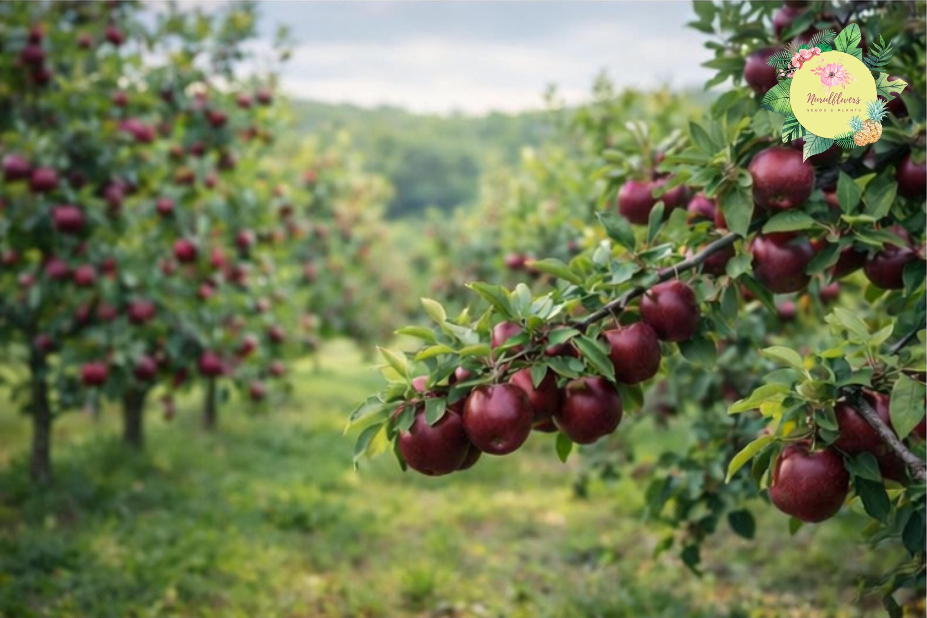 Arkansas Black Apple Grafted Tree Bare-Root Malus domestica Heirloom Fruit Tree for Home Orchards