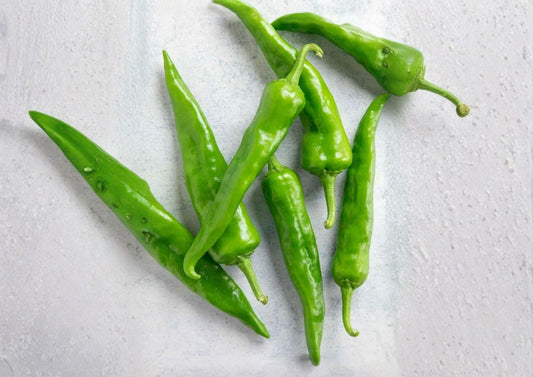 Hatch Giuzeppi Hot Pepper Seeds – 25 Heirloom New Mexico Green Red Chili Vegetable Seeds