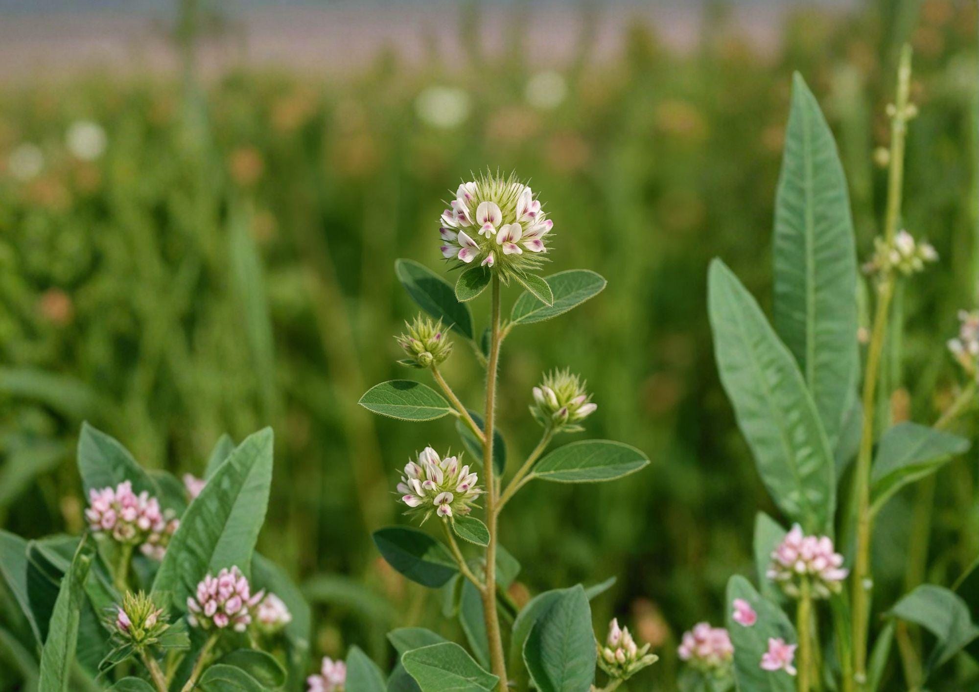 Roundhead Bush Clover Seeds – Native Prairie Wildflower, Pollinator-Friendly, Fast Growing, Desmodium rotundifolium